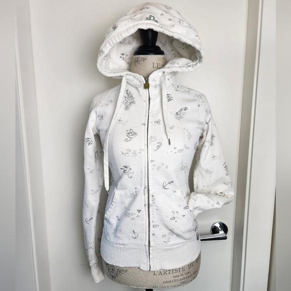 Rare Vintage TNA Aritzia Graphic Sailor Hoodie - Picture 1 of 16